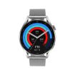 DT3pro Smart Watch, 1.36" Screen, IP67 Waterproof, Steel Band, Silver - 2