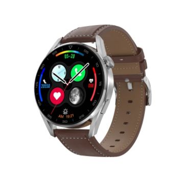 DT3pro Smart Watch: 1.36" Screen, IP67, Leather, Health Monitoring - 1