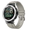 E19 Smart Watch 1.28" Screen, IP68, Heart Rate, Sleep Monitor Silver - 1