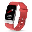 Red T1 Smart Watch 1.14", IP67, Heart Rate, Sleep & ECG Monitoring - 1