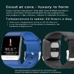 Red T1 Smart Watch 1.14", IP67, Heart Rate, Sleep & ECG Monitoring - 3