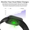 D20 Smart Watch: 1.3" Screen, IP67, Call Reminder, Heart Rate Monitor - 6