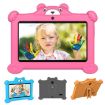 Pritom K7 Pro Panda 7" Kids Tablet, 32GB, Android 11, Pink - 2