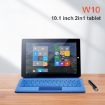 W10 2-in-1 Tablet PC, 10.1", 6GB+64GB, Intel N4120, Windows 10 - 6