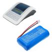 Battery for Elcom Euro-50TEi/150TEi (p/n 2ICR18650P) - 6