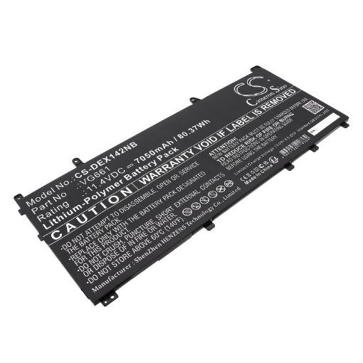 Dell Alienware X14 R1/R2 Battery (p/n V4N84 VG661) - 1