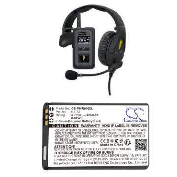 Battery for Pliant MicroCom XR900 Headset (p/n 031-450-3048) - 1