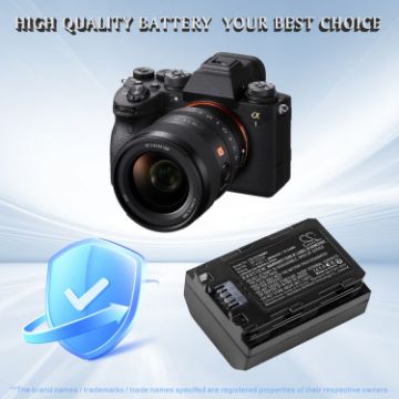 Battery for Sony 6700 9 III 7 IV 7R V ZV-E10 VG-C3EM NP-FZ100 - 1