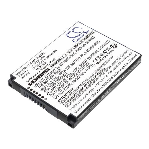 Battery for Imozen TC601A TC601 (p/n 1ICP7/54/64) - 1