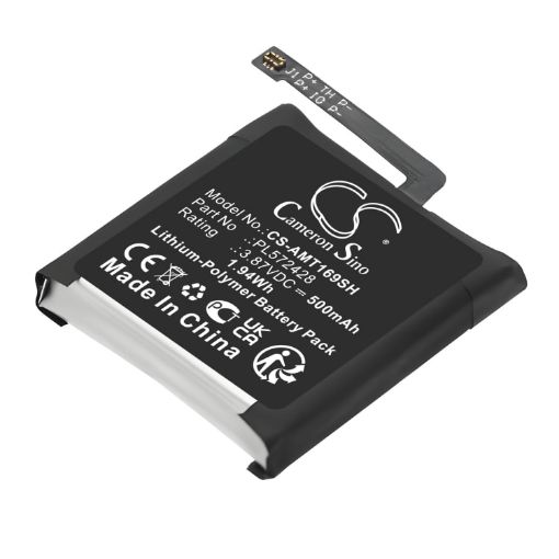 Amazfit T-Rex 2 A2170 A2169 Battery (p/n PL572428) - 1