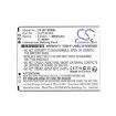 Idata X2P T3 Battery (p/n CLP745368 SF01) - 5