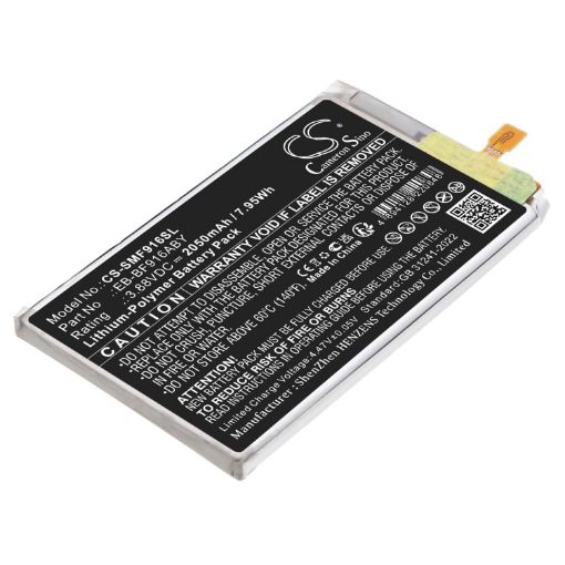 Battery for Samsung SM-F916 Series (p/n EB-BF916ABY) - 1
