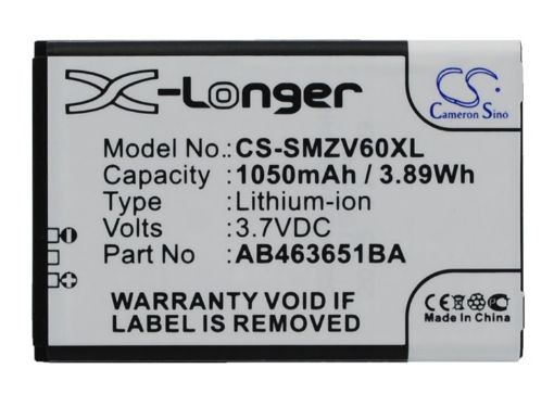 Battery for Samsung Sunburst A697 SGH-R450 Katalyst (AB46365UG) - 1