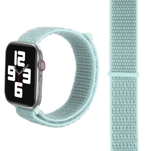 Apple Watch Nylon Band 46/49/45/44mm Grey Green - Simple Fashion Strap - 1
