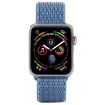 Apple Watch Nylon Band 46/49/45/44mm Peacock Blue Magic Stick Strap - 2