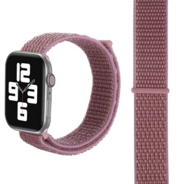 Purple Nylon Watch Band for Apple Watch 46mm/49mm/45mm/44mm - 1