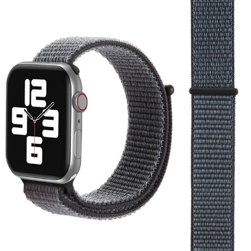 Apple Watch Band 46/49/45/44mm Nylon Magic Stick - Space Grey - 1