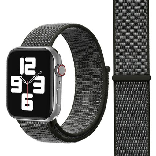 Apple Watch Nylon Band 42/41/40/38mm Grey - Simple Fashion Magic Stick - 1