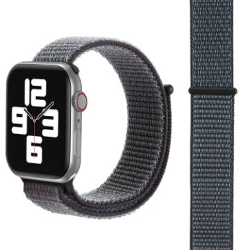Apple Watch Nylon Band 42/41/40/38mm Space Grey - Simple Fashion Strap - 1