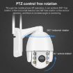 QX2 4G EU 1080P HD 360 Panoramic Smart Camera IP66 Waterproof - 8