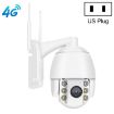 QX2 4G EU 1080P HD 360 Panoramic Smart Camera, IP66 Waterproof, US Plug - 1
