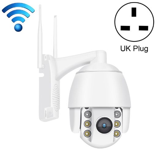 QX2 1080P HD 360 Panoramic WiFi Camera, IP66 Waterproof, UK Plug - 1