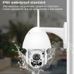 QX3 1080P HD Night Vision Waterproof WiFi Camera, Motion Detection, EU Plug - 4