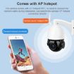 QX5 1080P HD WiFi Dome Camera, 20X Zoom, Night Vision, Motion Detection - 9