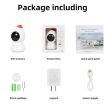 YT43 HD Wireless Indoor Camera, 2MP, Motion Detection, Night Vision, AU Plug - 3