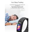 SMA-B3 Fitness Tracker 0.96" Smart Bracelet, IP67 Waterproof, Black - 8