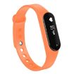 CHIGU C6 Smart Bracelet: OLED Display, Heart Rate, Pedometer, Orange - 2