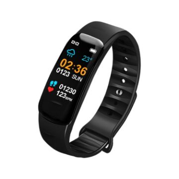 DOMIN0 C1S Smart Bracelet: 0.96" IPS Screen, IP67, Heart Rate, Sleep Monitor - 1