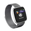 DTNO.1 G12 Smart Bracelet: 1.3" OLED, IP67, Heart Rate, Silver Band - 2