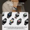 DTNO.1 S10 Smart Bracelet: 1.3" TFT, IP68, Heart & Sleep Monitor, Silver - 9