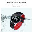 Smart Bracelet Black - 1.0" Screen, IP67, Heart Rate & Sleep Monitor - 8