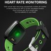 DK03 Smart Bracelet: 1.0" TFT, IP67, Call/Heart Rate/Sleep Monitor, Green - 4