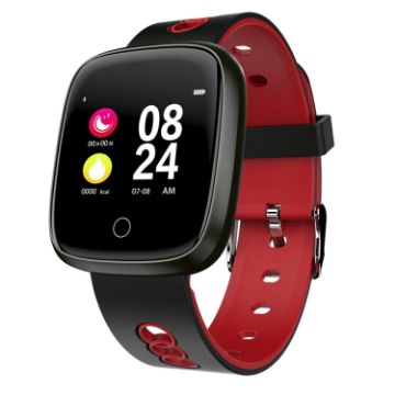 DK03 Smart Bracelet - 1.0" TFT Screen, IP67, Heart Rate & Sleep Monitor, Red - 1