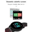 KY108 Smart Bracelet, 1.3" 240x240, IP67, Call/Heart/Sleep/BP/O2 Monitor, Red - 2