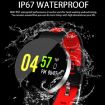 Z8 Smart Bracelet: 0.96" TFT, IP67, Heart Rate & Sleep Monitor, Black Red - 5