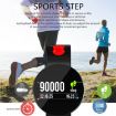 Z8 Smart Bracelet: 0.96" TFT, IP67, Heart Rate & Sleep Monitor, Black Red - 7