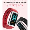 TD19 Smart Bracelet: 1.14" IPS, IP67, Heart Rate & Sleep Monitor, Blue - 4