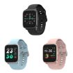 Pink CS201 Fashion Sports Smart Watch - IP68 Waterproof, Heart Rate, Blood Oxygen & Sleep Monitoring - 2