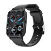 DM60 Smart Watch - 1.83" IP68 Waterproof, Temp/Heart/Blood Monitoring (Black) - 1