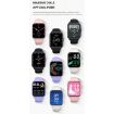 DM60 Smart Watch - 1.83" IP68 Waterproof, Temp/Heart/Blood Monitoring (Black) - 5
