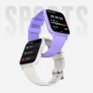 DM60 Smart Watch - 1.83" IP68 Waterproof, Temp/Heart/Blood Monitoring (Black) - 7