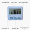 24-Hour Digital Kitchen Timer with LCD & Magnetic Backing - Orange - 2