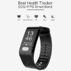 TLW T6 Fitness Tracker: OLED Display, ECG, Heart Rate, Sleep Monitor (Red) - 3