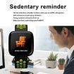 F15 Smart Bracelet, 1.3" TFT IPS Screen, Heart Rate & Sleep Monitor, Red - 9