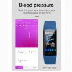 Y10 Smart Bracelet: Call, Heart Rate, BP, Sleep & Oxygen Monitor - Purple - 7