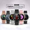 SMA-R2 Smart Watch 1.3" IPS Screen, IP65 Waterproof, Rose Gold Strap - 2